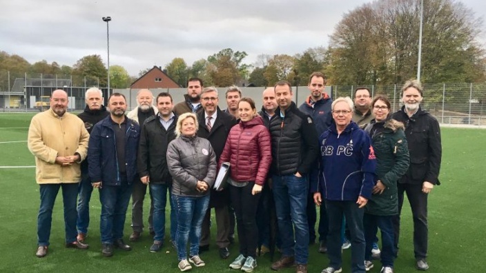 Erste Trainingseinheiten am Tannenbusch